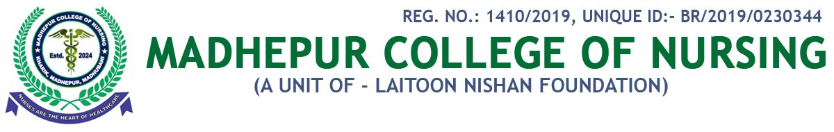 Madhepur College of Nursing Logo